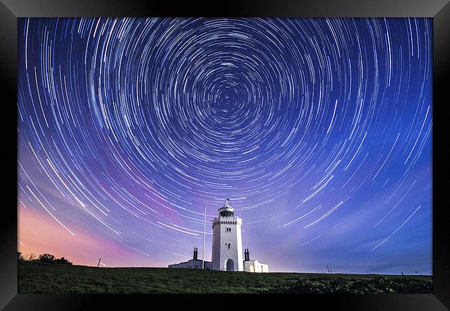 South Foreland Lighthouse - Dover Framed Print by Ian Hufton