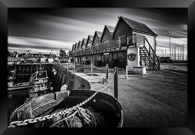  Whitstable Oysters Framed Print by Ian Hufton