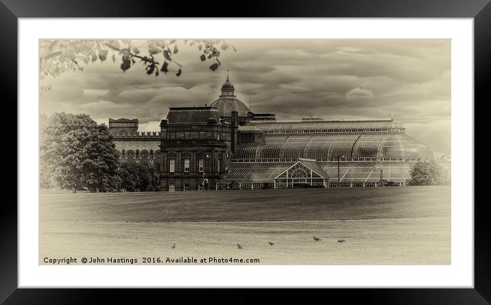 The Peoples Palace Framed Mounted Print by John Hastings
