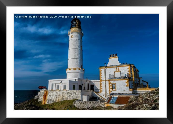 Sentinels of the Scottish Coasts Framed Mounted Print by John Hastings