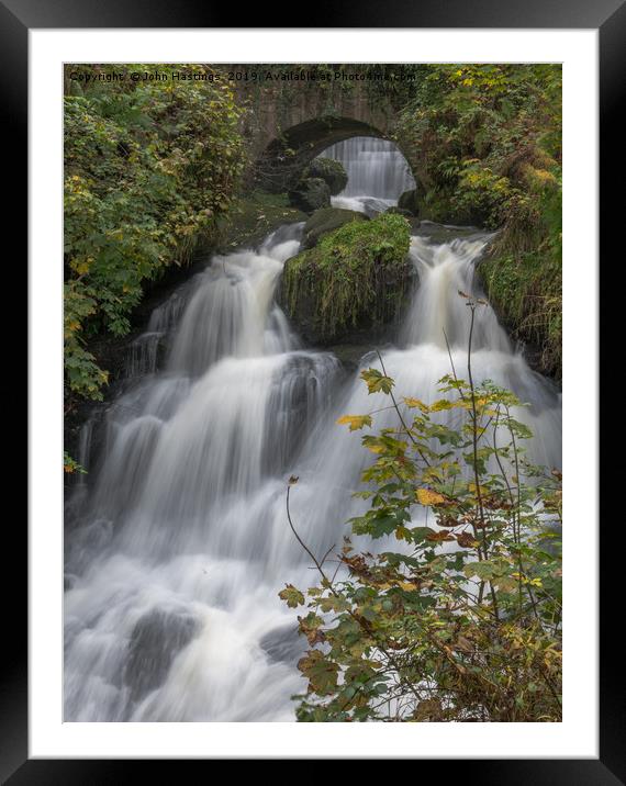 Flowing Beauty Framed Mounted Print by John Hastings