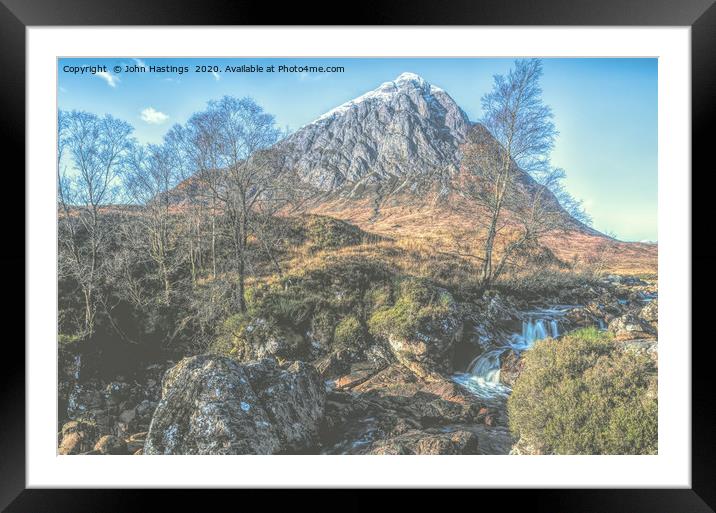 Towering Majesty Framed Mounted Print by John Hastings