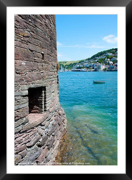 Bayards Cove Fort Framed Mounted Print by Helen Northcott