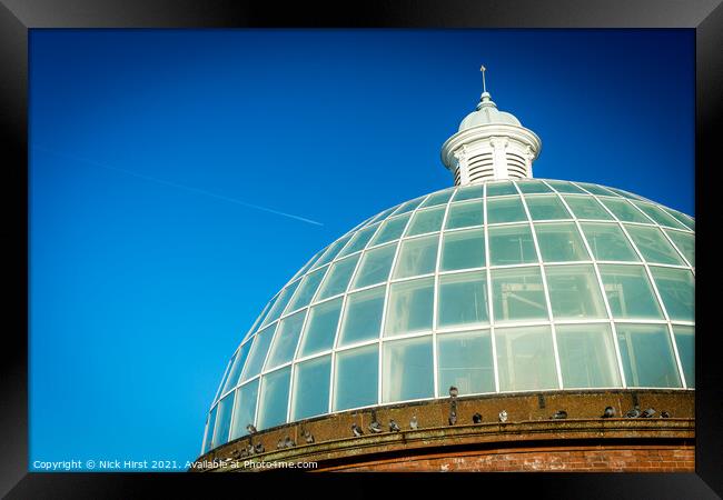 Glass Dome Framed Print by Nick Hirst