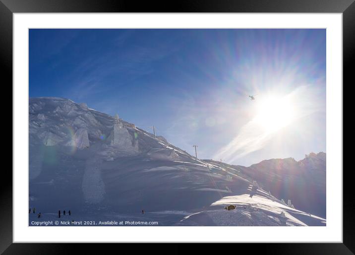 Flying to the Sun Framed Mounted Print by Nick Hirst