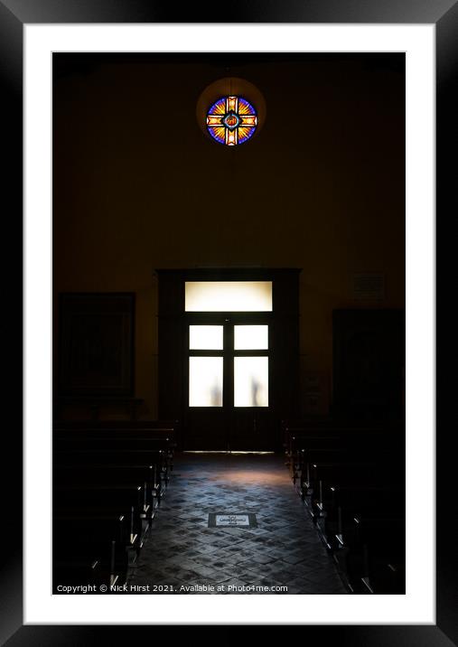 Waiting to Worship Framed Mounted Print by Nick Hirst