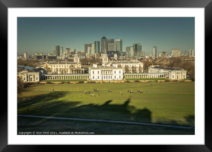 Greenwich Museum Framed Mounted Print by Nick Hirst