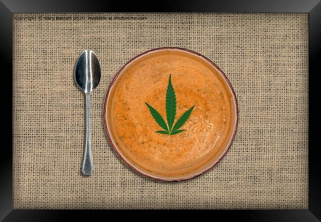 Soup Du Jour Framed Print by Gary Barratt