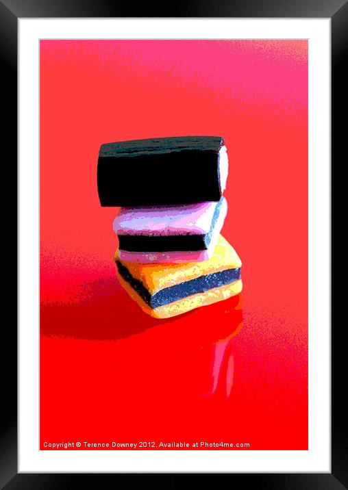 it takes allsorts Framed Mounted Print by Terence Downey