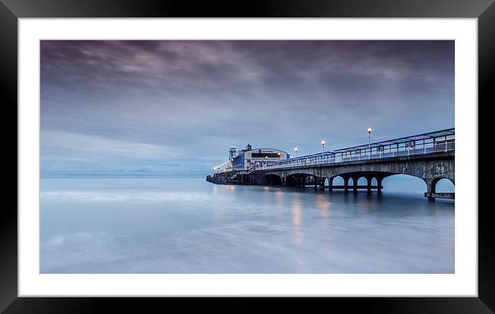  Bournemouth Pier, Hampshire Framed Mounted Print by Adam Payne