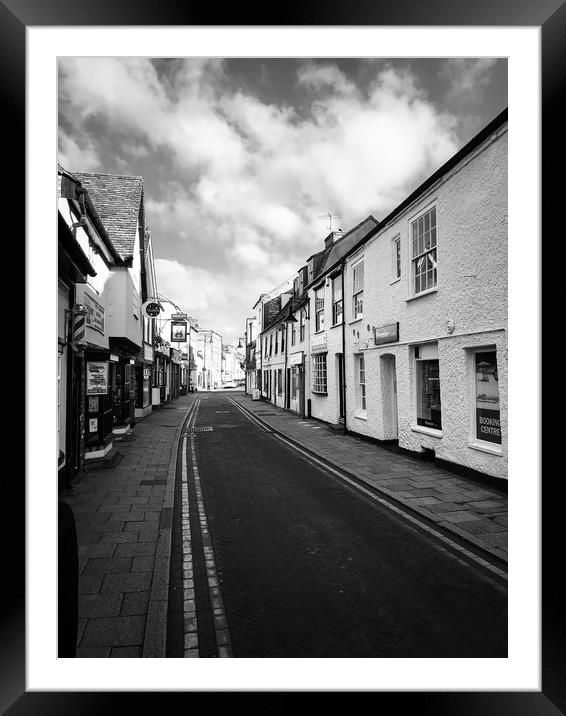 Quiet Streets  Framed Mounted Print by Adam Payne