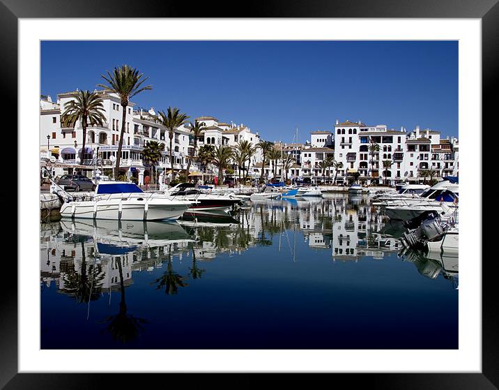 A day of reflection Framed Mounted Print by Fine art by Rina