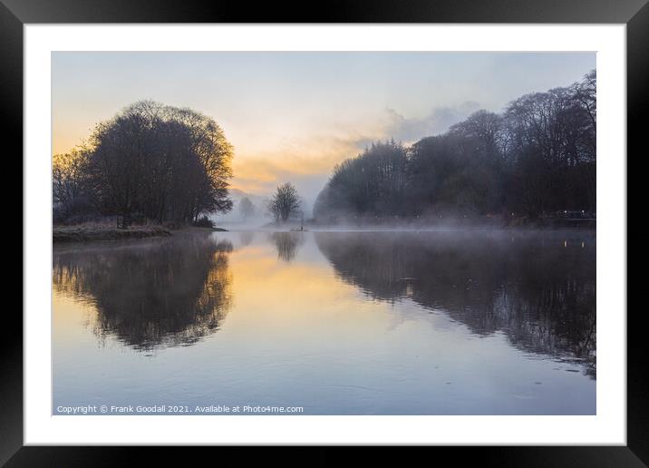 Misty Morning Framed Mounted Print by Frank Goodall