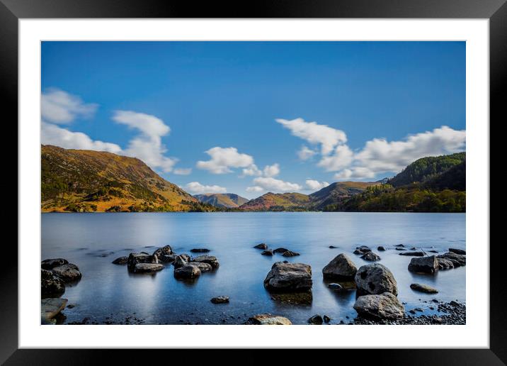 Ullswater, Cumbria Framed Mounted Print by Maggie McCall