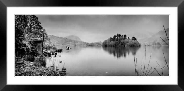 Grasmere  Lake District  Framed Mounted Print by Maggie McCall