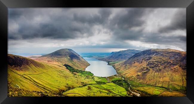 Wast Water from Lingmel Framed Print by Maggie McCall