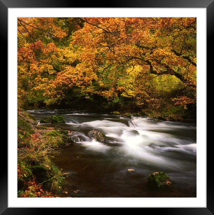 Brathay River, Clappersgate,  Lake District. Framed Mounted Print by Maggie McCall