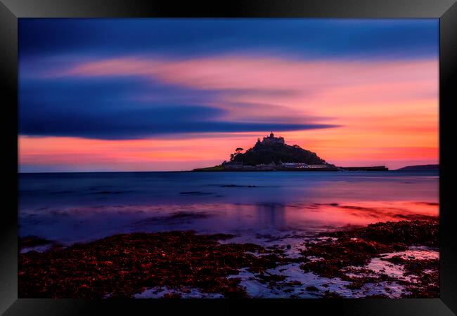 St Michael's Mount, Marazion, Cornwall.   Framed Print by Maggie McCall