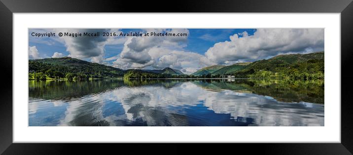 Grasmere, Cumbria,  Framed Mounted Print by Maggie McCall