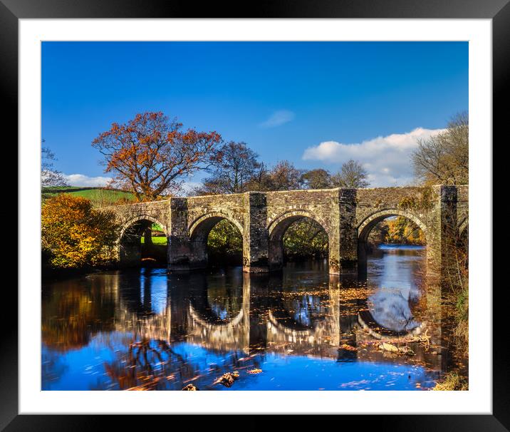 Horsebridge, Stoke Climsland, Devon Framed Mounted Print by Maggie McCall