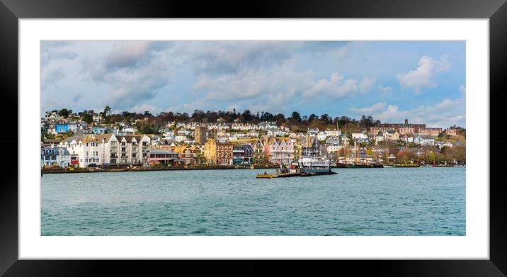 Dartmouth, Devon. UK. Framed Mounted Print by Maggie McCall