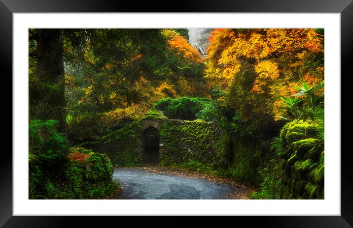 Western Road around Grasmere, Cumbria. Framed Mounted Print by Maggie McCall
