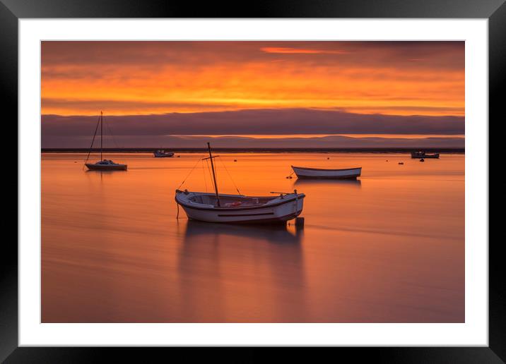  "Meol's Sunset" Framed Mounted Print by raymond mcbride