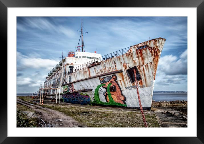 "Set in Stone" (Duke of Lancaster) Framed Mounted Print by raymond mcbride