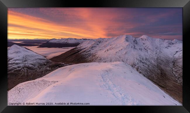 Ciste Dubh, Glen Sheil Framed Print by Robert Murray