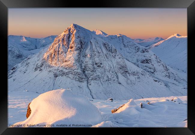 Buachaille Etive Mor Framed Print by Robert Murray