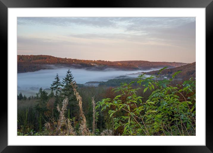 Mystical Valley Framed Mounted Print by Lee Hall