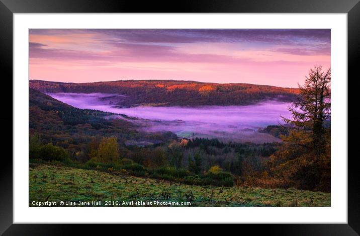 Mystical Welsh Valley Framed Mounted Print by Lee Hall