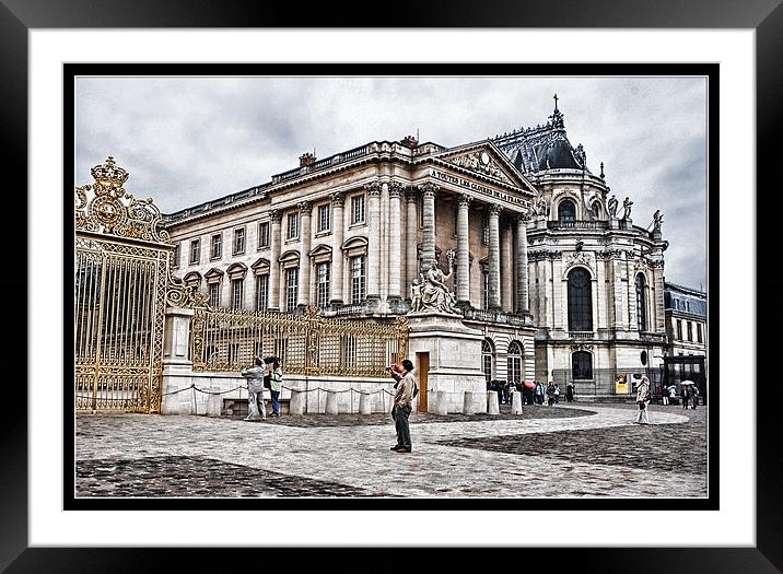 Chateau de Versailles Framed Mounted Print by Art Magdaluyo