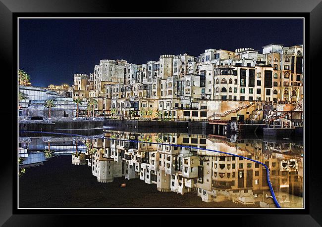 Reflection Framed Print by Art Magdaluyo