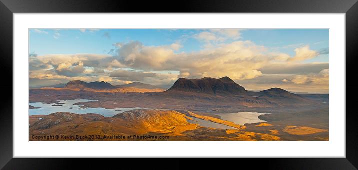 Highland Wilderness Framed Mounted Print by Kevin Beck
