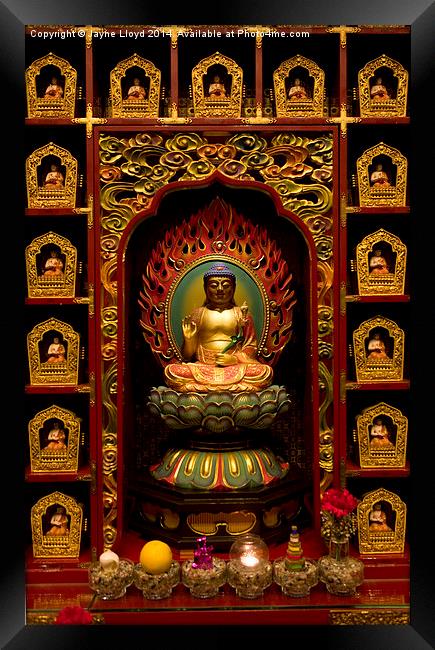 Buddha Tooth Relic Temple and Museum Framed Print by J Lloyd
