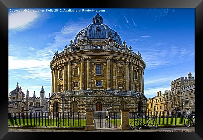 The Radcliffe Camera Framed Print by Christopher Kelly