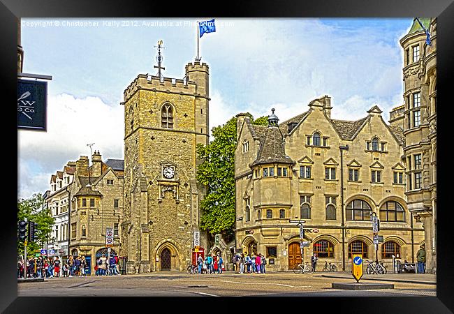 Carfax Tower Framed Print by Christopher Kelly