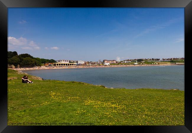 Barry island  Framed Print by Christopher Kelly