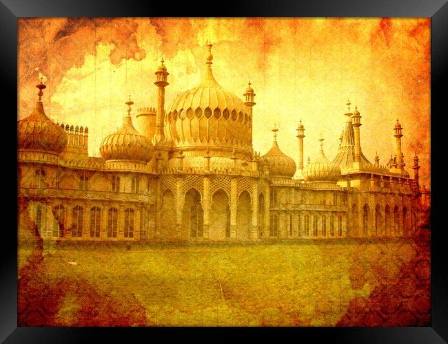 The Royal Pavillion In Brighton,UK. Framed Print by Luigi Petro