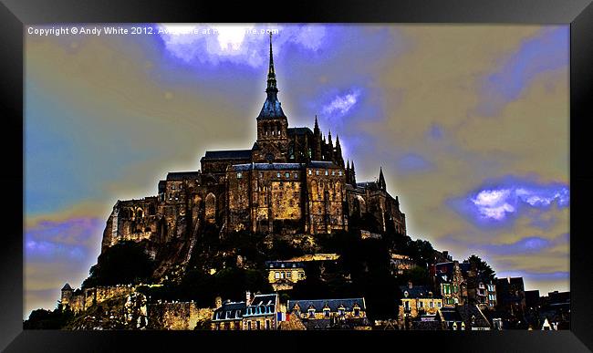 Mont St Michel Framed Print by Andy White