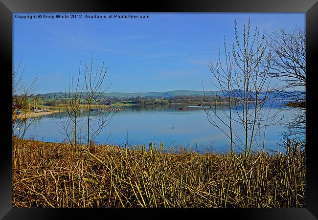 Carsinton Water, Derbyshire Framed Print by Andy White