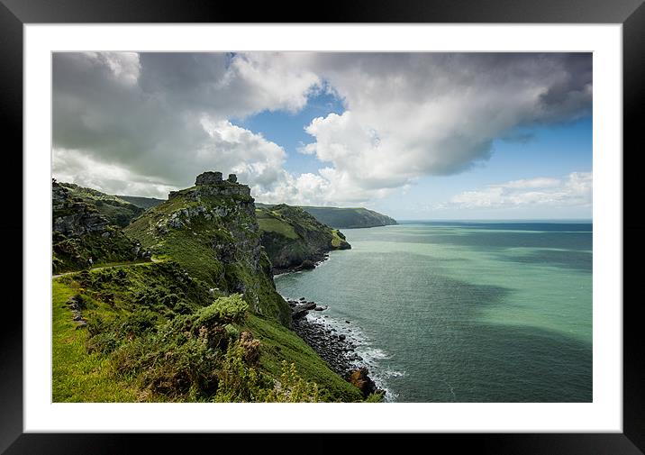 Valley of the Rocks Framed Mounted Print by Junwei Chu