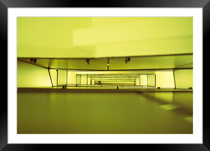 Stairs, London, The Photo Gallery Framed Mounted Print by Ben Shirley
