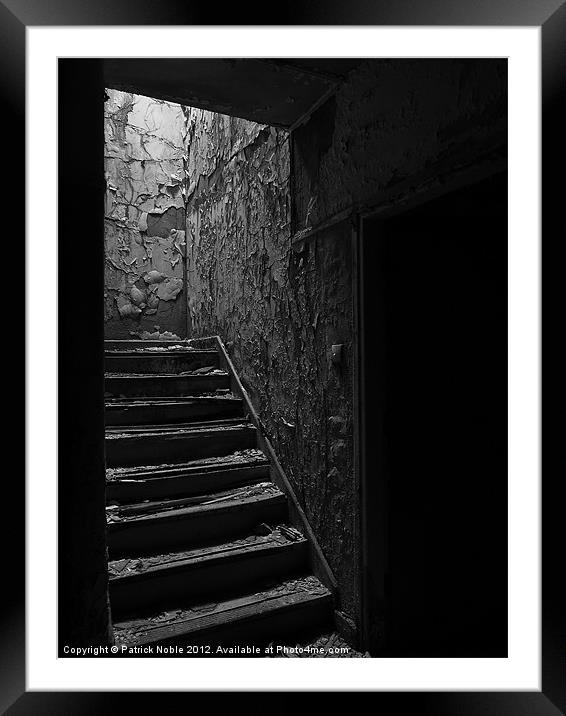 Descent into Madness Framed Mounted Print by Patrick Noble
