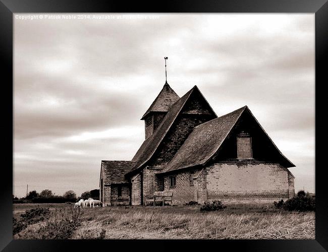  Fairfield Church Framed Print by Patrick Noble