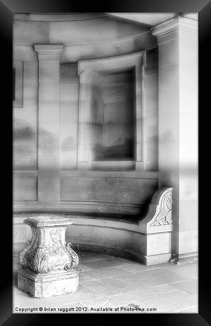 Temple Archway Framed Print by Brian  Raggatt