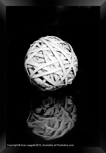 The Sphere Framed Print by Brian  Raggatt