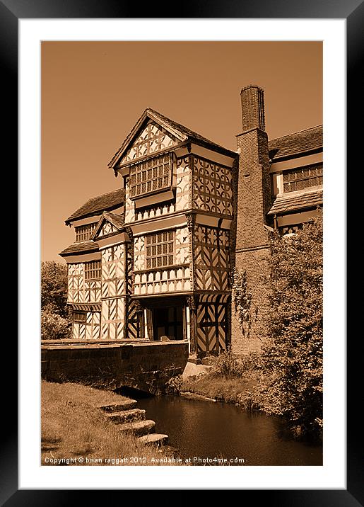 An Englishmans home is his castle Framed Mounted Print by Brian  Raggatt