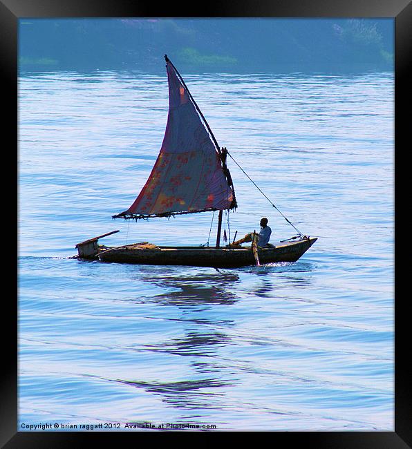 Heading for Home Framed Print by Brian  Raggatt